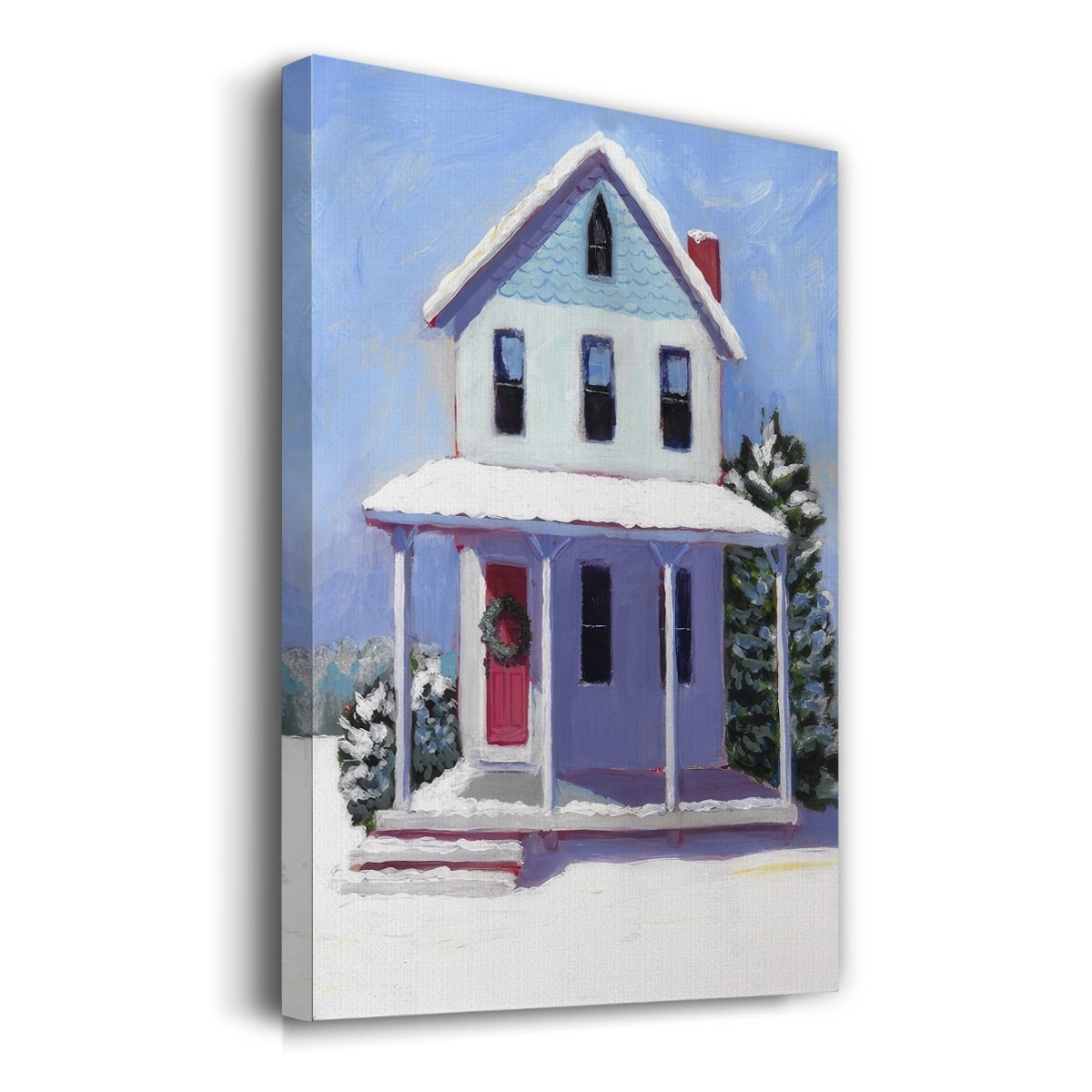 Victorian Home I- Gallery Wrapped Canvas