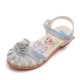 thumbnail image 1 of Zapatos para niños de Disney, sandalias para niñas, novedad de verano, sandalias para bebés, fondo suave, antideslizante, elsa, niñas pequeñas, zapatos de princesa, 36 plantillas, 23,5 cm Gao Jinjia LED, 1 of 2