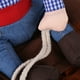 thumbnail image 4 of Disfraz de vaquero para perro, divertido disfraz de caballero a caballo, ropa de cosplay (L), 4 of 10