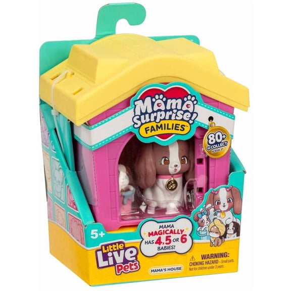 Little Live Pets Mama's House Spaniel Interactive Toy