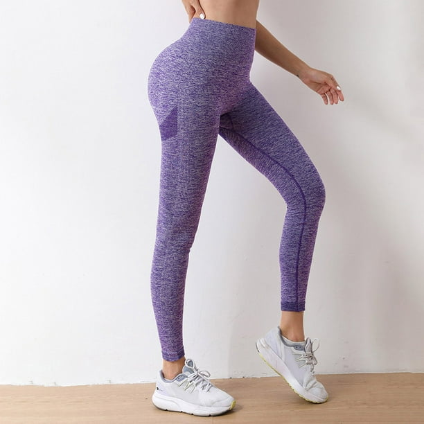 TOWED22 Women Yoga Pants Workout Running Leggings(Grey,XS) 