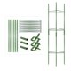 thumbnail image 4 of Naiovety Prácticas estacas de soporte para plantas de jardín ensambladas, jaula duradera multifuncional con 3 uds de Clips para plantas trepadoras Almacenamiento y organización del hogar Naiovety HA022644-00, 4 of 6