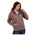 thumbnail image 1 of Sudadera Dama Mujer Cierre Capucha Forrada Borrega Termica, 1 of 4