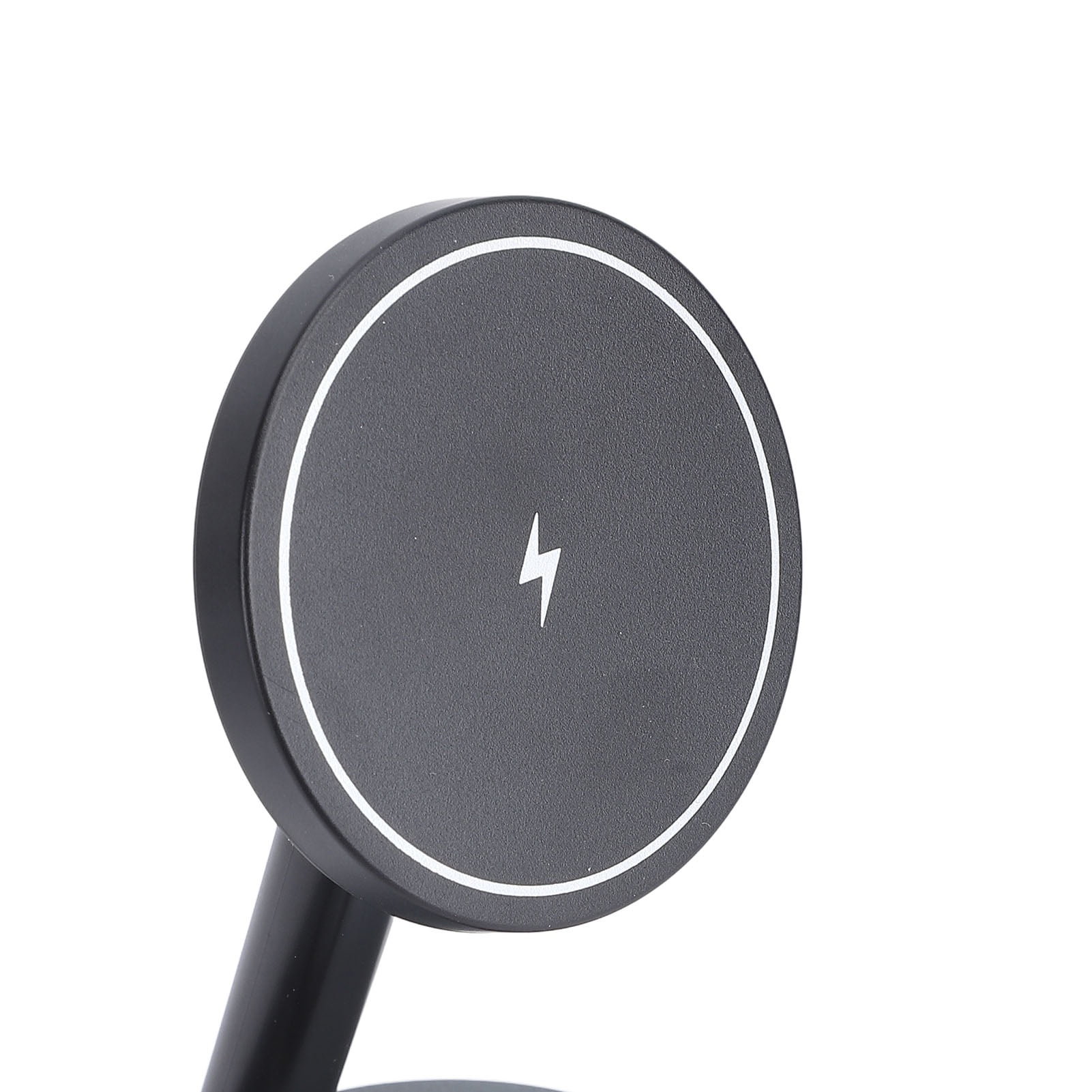 Suodoka Magnetic Wireless Charger Station 3-in-1 Fast Wireless Charging Stand compatible with iPhone 16/15/14/13/12 Pro Max, Apple Watch, AirPods (5.51x3.54x1.97 inches / 14x9x5 cm, Black)