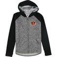 thumbnail image 1 of NFL Cincinnati Bengals chamarra para mujer, negro, extragrande, 1 of 4