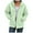 A04_Light Green, variant on Towmus Womens Ultimate Heavyweight Full Zip Up Casual Hoodies Sweatshirts Drawstring Solid Color Sweatshirts with Pocket