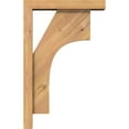 thumbnail image 3 of Ekena Millwork 3 1/2"W x 14"D x 22"H Westlake Block Smooth Bracket w/ Offset Brace, Western Red Cedar, 3 of 25