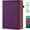 Purple, variant on ROBCURSE Vintage Leather Notebook Journal, 320 Pages Lined Notebook With Tree Of Life Print, 100GSM Thick Paper, No Bleed, Inner Pocket, A5 Hardcover Notebook for Office Home, 5.6" X 8.3"