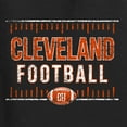 thumbnail image 6 of Wild Bobby Cleveland CLE Hometown City Football Fan Pride Sports Men's Graphic Tank Top, Black, Small, 6 of 6