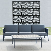 Privacy Screens and Panels for Patio Metal Privacy Fence Screen with Freestanding Decorative Room Divider for Balcony Deck Garden Backyard Swimming Pool Outdoor