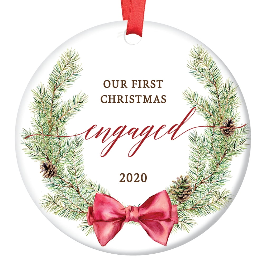 engagement gift ornament
