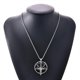 thumbnail image 2 of Skull Pendants Necklace Men Fashion Pentagram Goat Head Pendant Chain Unisex Luck Alloy Gothic Jewelry Stainless Steel, 2 of 5
