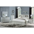 thumbnail image 2 of ACME Louis Philippe III - Queen Bed w/Storage in Platinum, 2 of 3