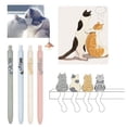 thumbnail image 4 of WMQPNNS New Trending Cute Cat Tail Pen，Cat Pens 4Pcs 0.5Mm Fine Point Smooth Writing Pens High End Series Ballpoint for Journaling Note Taking Cat Lover for Women(4Pcs ），Writing Pens，Study Pens，2Ml, 4 of 6