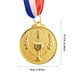 thumbnail image 4 of Medalla Trofeo Premios Accesorios Trigo Recompensa Al Ganador Por Competencia Deportiva (Oro), 4 of 4