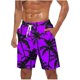 thumbnail image 1 of Pantalones Cortos para Hombre Cintura Elástica con Bolsillos Pantalones Cortos de Impresión de Moda Casual Pantalones de Playa para el Uso Diario Al Aire Libre de Primavera Verano, 1 of 5