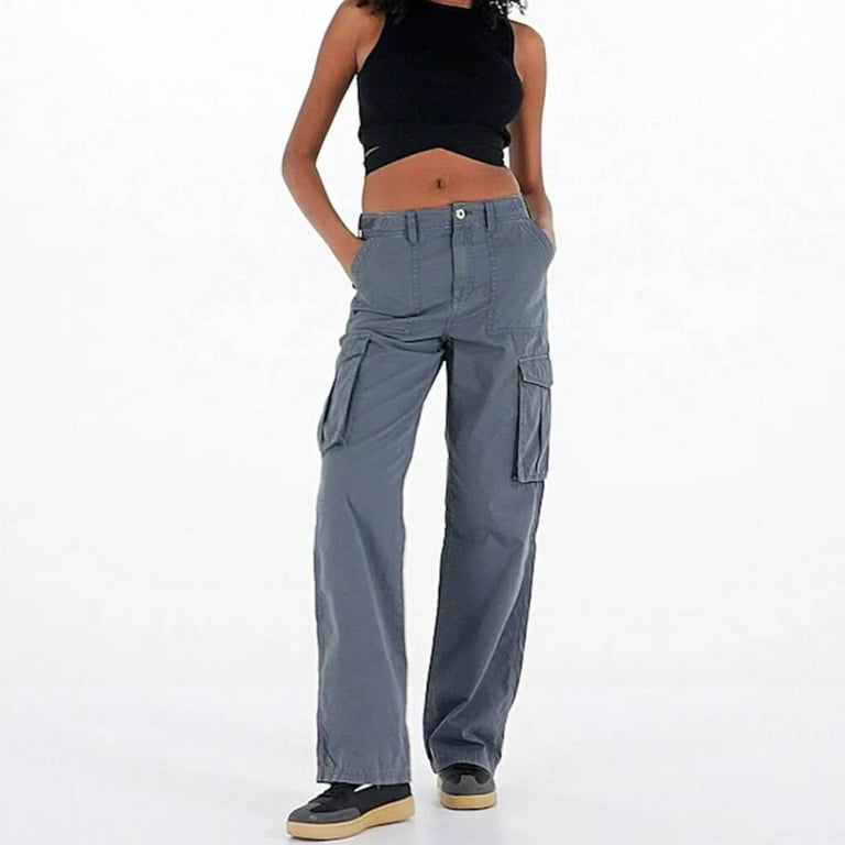Lig. wide cargo pants / blue