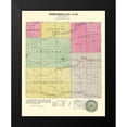 thumbnail image 2 of Everts 20x24 Black Modern Framed Museum Art Print Titled - Sheridan Kansas - Everts 1887, 2 of 5