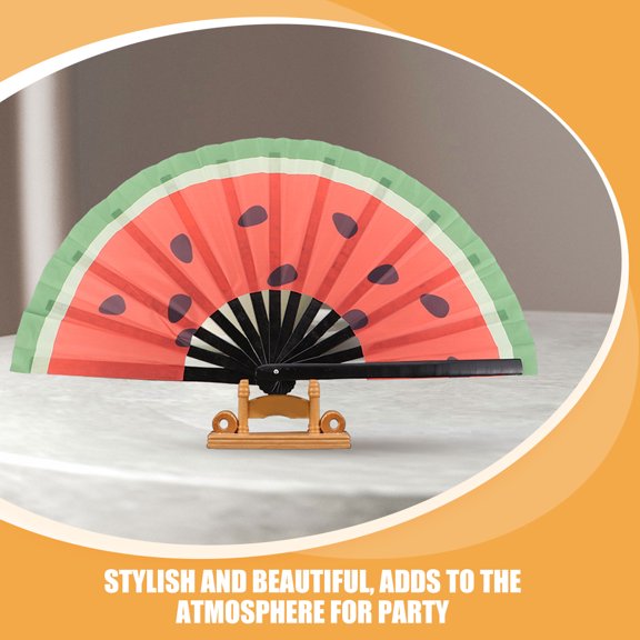 BESTYASH 2Pcs Multi Color Handheld Folding Fan Stylish for Music Festivals and ce Shows