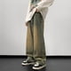 thumbnail image 5 of Pantalones vaqueros holgados para hombre, Jeans rectos de pierna ancha, ropa de calle Vintage Harajuku, otoño, 5 of 5