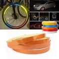 thumbnail image 2 of Yimiti Reflective Car Motorcycle Bike Body Rim Stripe Tape Sticker Roll Diy Decal,Red, 2 of 9