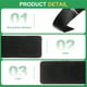 thumbnail image 3 of Uxcell 24 Conjuntos de Tiras de Gancho y Bucle con Adhesivo, Cinta Adhesiva Doble Cara Fuerte de 1 x 4" para Fijaciones de Alta Resistencia para Hogar, Oficina, Aula, Negro, 3 of 6