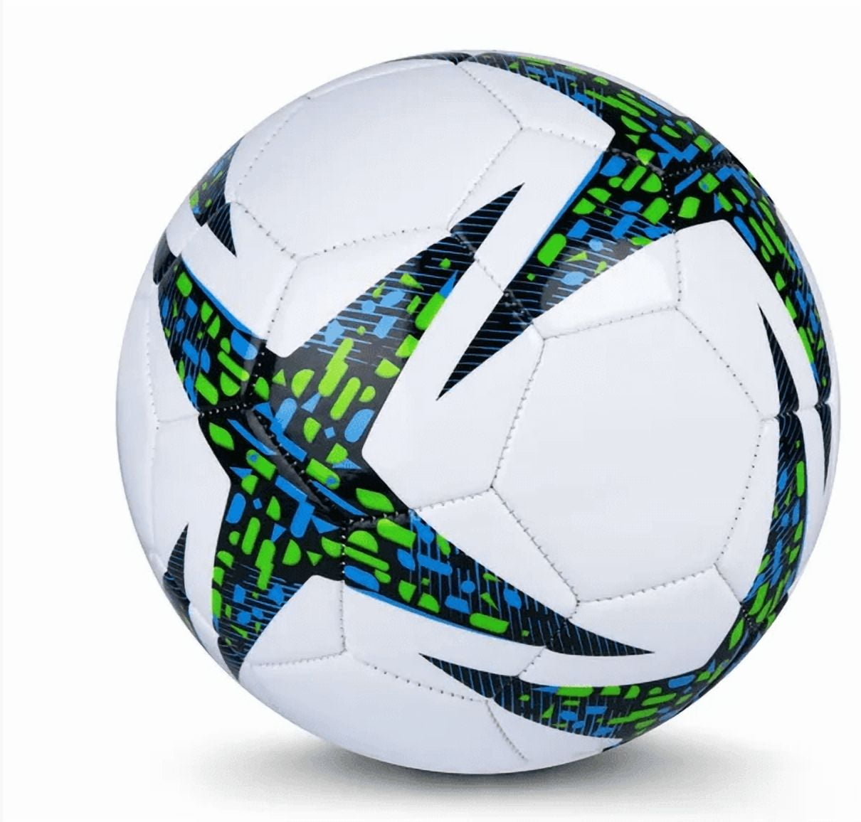 4-Pack Size 5 Soccer Balls – Soft Blue Design for Ages 12+  Indoor & Outdoor Play  Long-Lasting Butyl Bladder