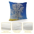 thumbnail image 4 of Creowell Fine Foliage Lace Pillow Cushion Covers for Sofa Couch Bedroom Car Chair Home Decor Pillow Covers - Spring Pillowcase 1PC 22x22in, 4 of 5