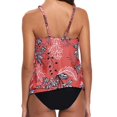 thumbnail image 3 of Tankini Tops for Women High Neck Swimsuits Swim Top Modest Bathing Suit Swimwear Tank Top only No Bottom, 3 of 5
