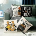 thumbnail image 3 of Halloween Throw Pillow Cover Removable Washable Hugging Pillowcase Skin-friendly Sofa Cushion Sleeve, 3 of 5