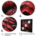 thumbnail image 3 of Designart "Ferns Ruby quintessence III" Floral Metal Wall Art, 3 of 5