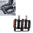 thumbnail image 2 of Aluminum Alloy Bike Pedals Double Sided Platform Mountain Bike Pedals,Road/MTBs Flat Pedals Lightweight for Stability, 2 of 4