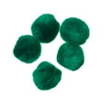 thumbnail image 1 of Darice 15-Piece Acrylic Pom Pom, 1.5-Inch, Kelly Green, 1 of 2