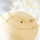 thumbnail image 5 of Pulsera de acero de titanio chapada en oro de 18 quilates para mujer, diseño de nicho de personalidad minimalista, estilo frío de Roma, Europa y Estados Unidos, 5 of 5