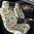 thumbnail image 2 of Uemuo Jungle Animals Pattern Car Seat Covers for Front Seats Waterproof Seat Covers for Cars, Universal Auto Front Seats Protector Fits for Car-1, 2 of 6