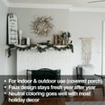 thumbnail image 2 of Kurt Adler 24-Inch Gold and Champagne Gold Rattan Wreath, 2 of 4