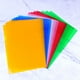 thumbnail image 2 of EeaseMX Carpeta de documentos de oficina de 20 piezas Carpeta de papel de una sola página Carpeta de plástico en forma de L (color mezclado), 2 of 8
