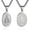 silver, variant on Virgin Mary Pendant Necklace Protective Religious Amulet Jewelry For Men and Women