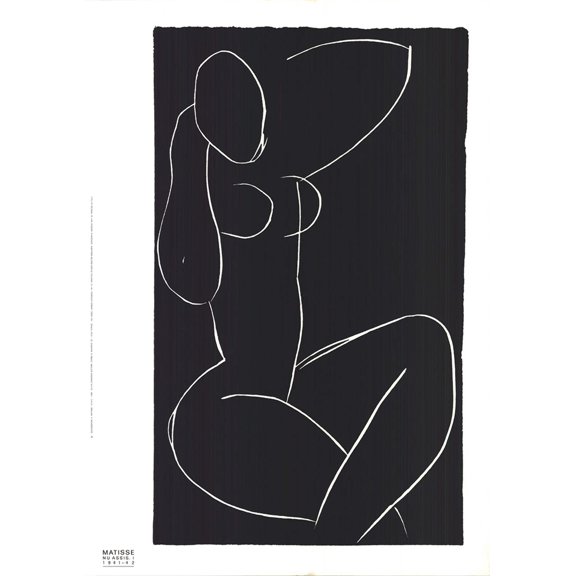 HENRI MATISSE Nu Assis I, 1989