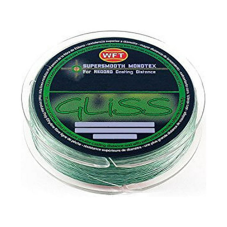 Ardent Gliss Supersmooth Monotex Green Fishing Line 150 yd Spool.  Dimensions: 8 lbs / 150 yds / dia 0.004.