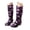 Purple, variant on Leeye 38 Size Red Rain Boots High Non Ankle Comfortable Mud for Outdoor Gardening Hiking Walking