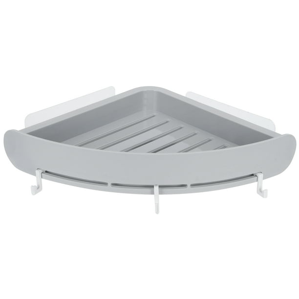 Estante de baño, organizador de estante de baño sin estante de ducha, accesorios de ducha de baño, durabilidad mejorada Jadeshay A