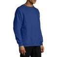 thumbnail image 3 of Hanes Men's and Big Men's Ecosmart Fleece Sweatshirt, up to Size 5XL, 3 of 6