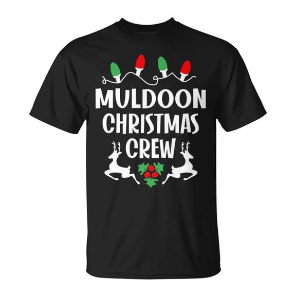 Muldoon Name Christmas Crew Muldoon TShirt