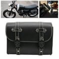 thumbnail image 4 of Saddlebag, Weather Proof PU Leather Saddlebag  For All Motorcycles, 4 of 8