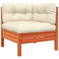 thumbnail image 5 of vidaXL Canapé de Jardin avec Coussins et Repose-Pieds 2 Places, 5 of 5
