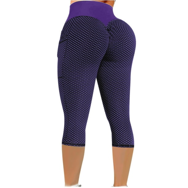 Flywake plus size pants for women Women's High Waist Yoga Pants leggings  for women Workout Running Butt Lift Tights 