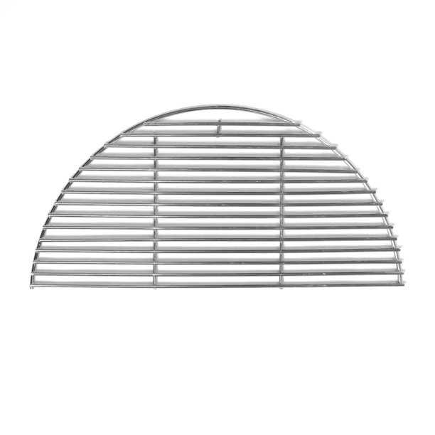 BBQGuys Signature Half Moon Stainless Steel Cooking Grate For 18Inch