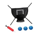 thumbnail image 3 of Juego de accesorios para aro de baloncesto de trampolín para niños amantes del baloncesto. Bola azul, 3 of 8
