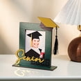 thumbnail image 6 of Senior 2026 Graduation Picture Frame - Wooden Tabletop Photo Frame with Grad Cap & Tassel Decor, Graduation Gift for High School College Seniors, 6 of 7
